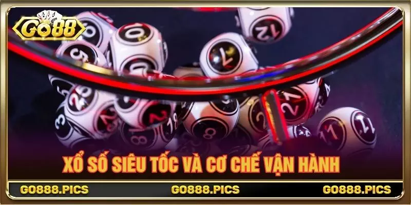 Xổ số siêu tốc và cơ chế vận hành