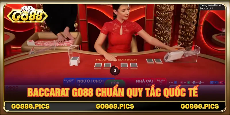 Chơi Baccarat casino GO88 trực tiếp với người thật